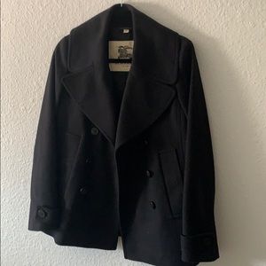 Burberry pea coat